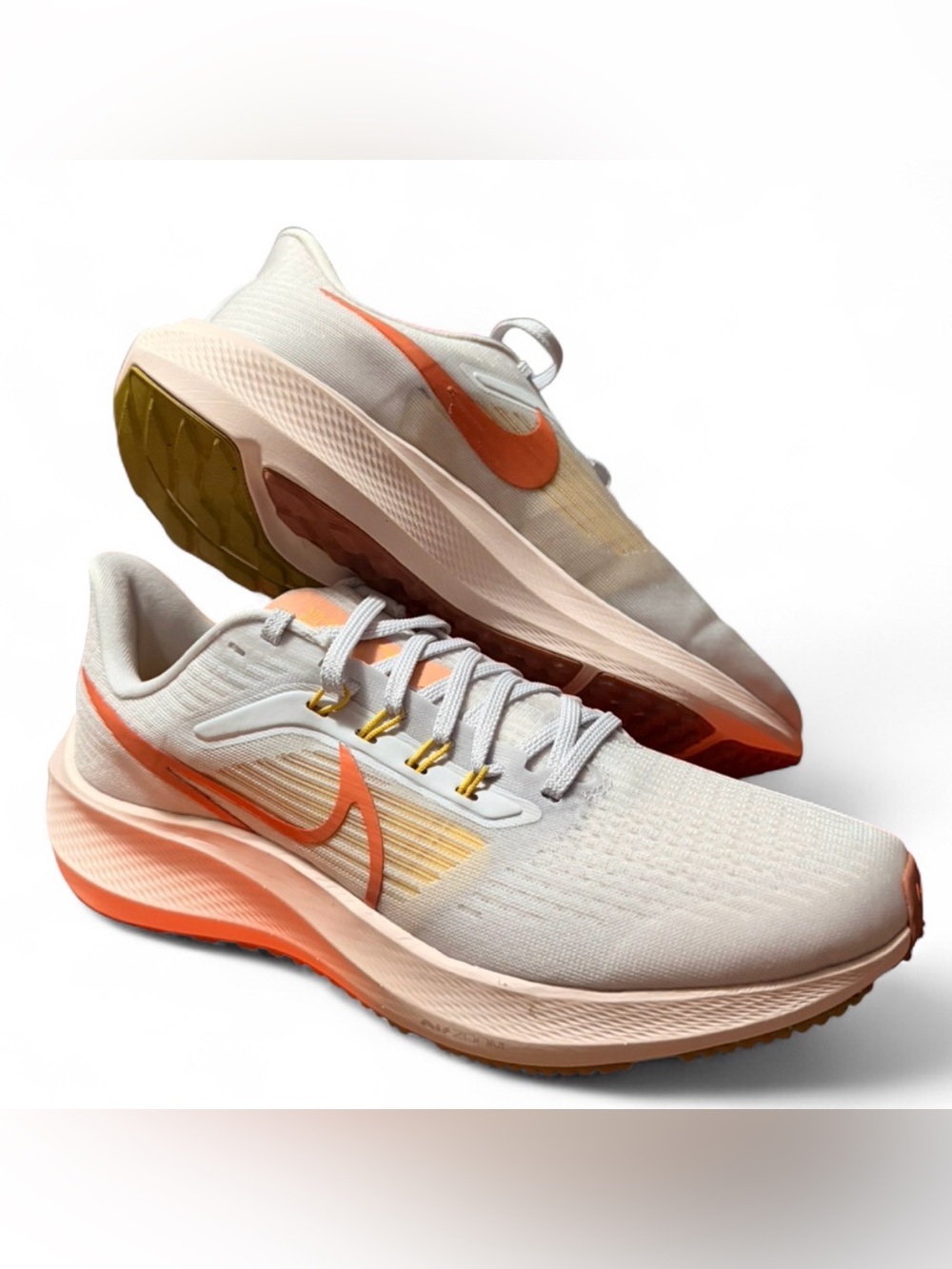 Nike Women's Gray and Red Running Shoes